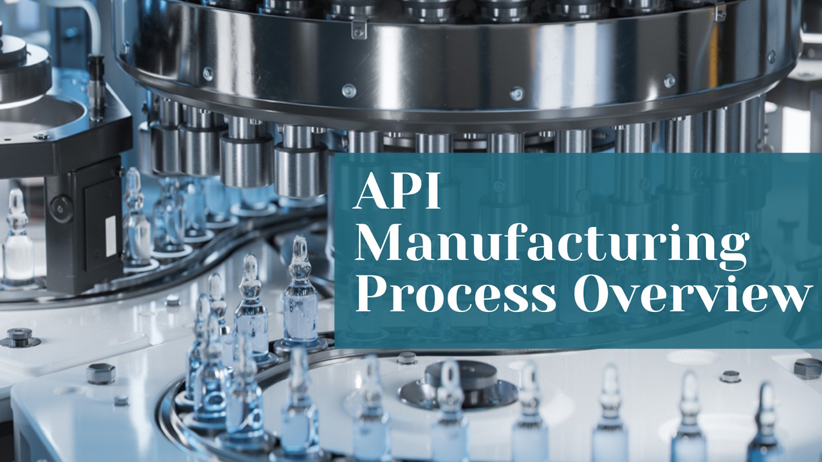 API manufacturing process overview