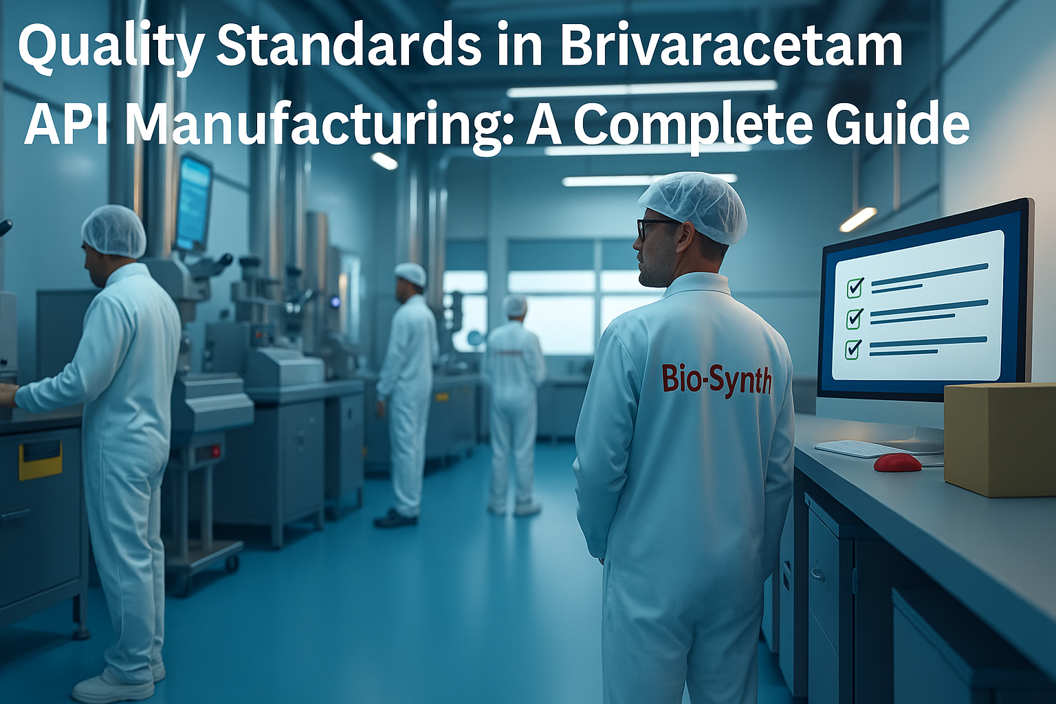 Explore Brivaracetam API quality standards with Bio-Synth—80+ years of API expertise, WHO-GMP certified, trusted for global pharma compliance.