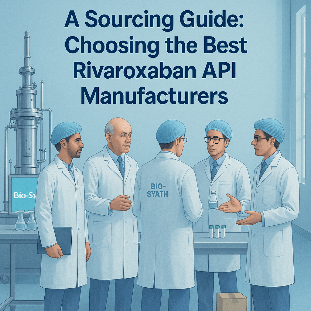 A Sourcing Guide: Choosing the Best Rivaroxaban API Manufacturers