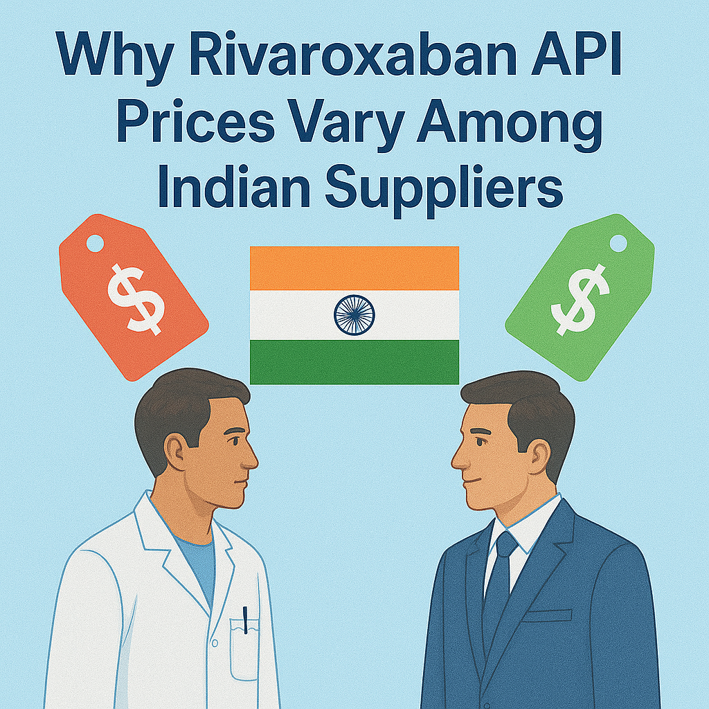Why Rivaroxaban API Prices Vary Across Indian Suppliers