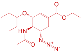 Oseltamivir intermediate structure