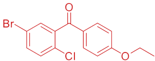 Dapagliflozin intermediate structure