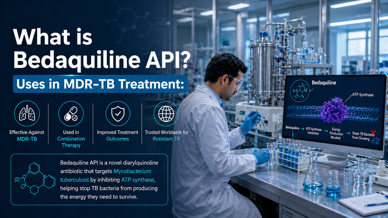 what is bedaquiline api