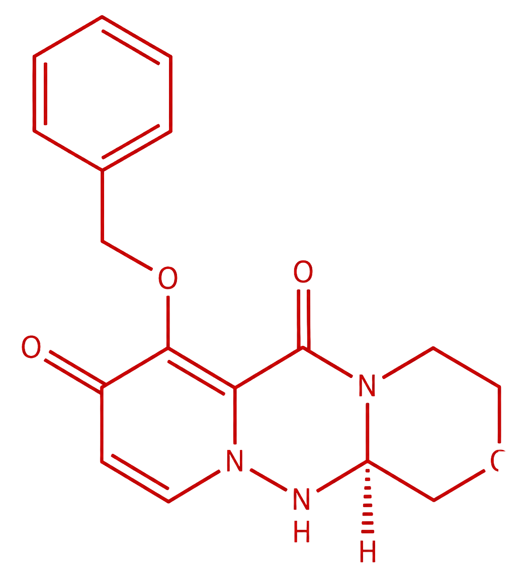 Baloxavir marboxil intermediate structure
